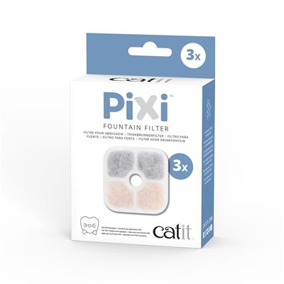 Pixi filtre til vandfontæne - 3pakke